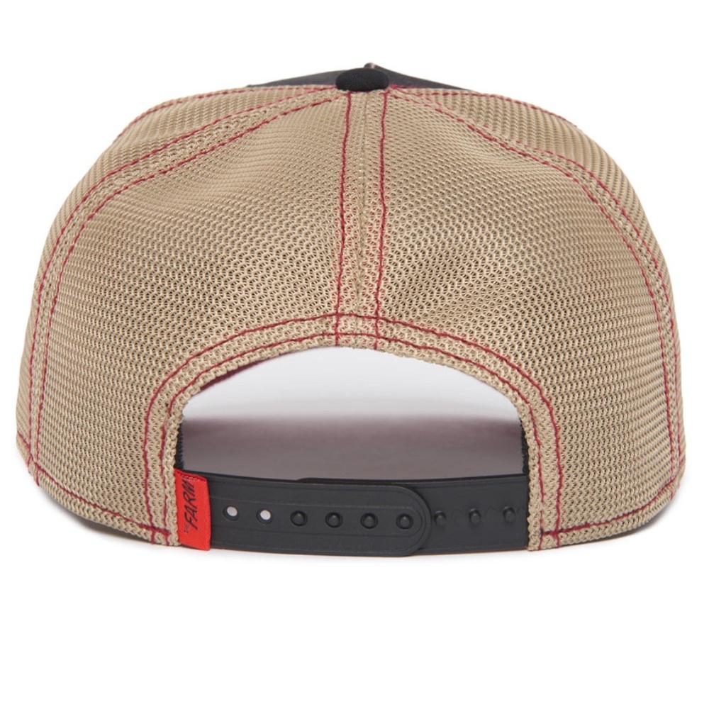 NIB Limited Edition Goorin Brothers “Cut Throat” Finch Trucker Hat - Picture 5 of 6